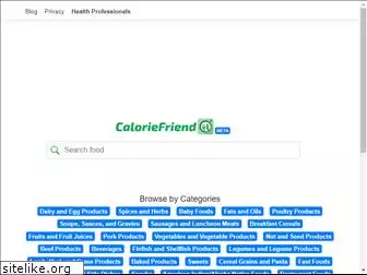 caloriefriend.com