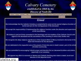 calvarycemeterynashville.com