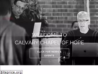 calvarychapelofhope.org