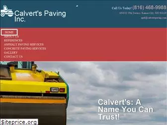 calvertspaving.com