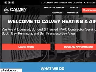 calveyheatingandair.com