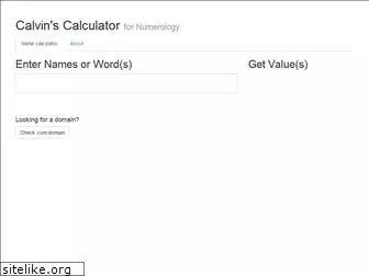 calvinscalculator.com