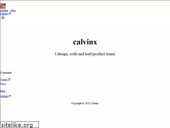 calvinx.com