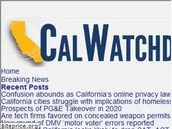 calwatchdog.com