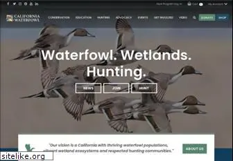 calwaterfowl.org