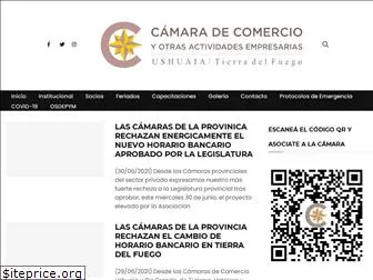 camaradecomercioush.com.ar