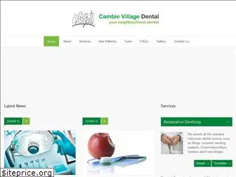 cambievillagedental.com