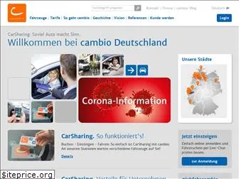 cambio-carsharing.com