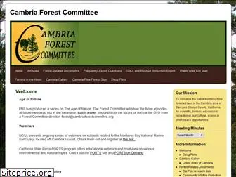 cambriaforestcommittee.org