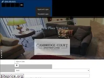 cambridgecourtapartmenthomes.com