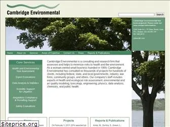 cambridgeenvironmental.com