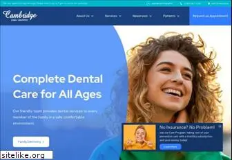 cambridgefamilydentists.com