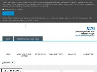 cambridgeshireandpeterboroughccg.nhs.uk