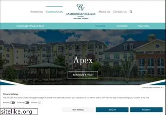 cambridgevillageofapex.com
