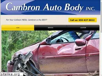 cambronautobody.com