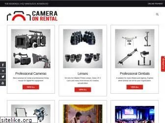 tapprs camera rental