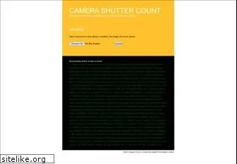 camerashuttercount.com