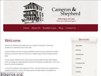 cameronandshepherd.com