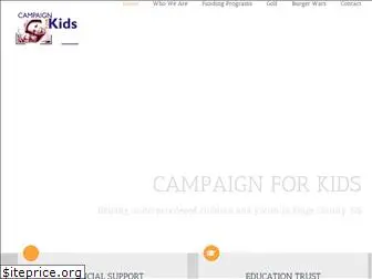 campaignforkids.com