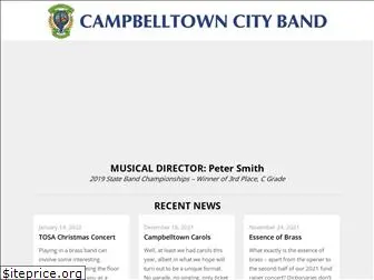 campbelltowncityband.org