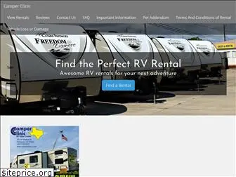 camperclinicrental.com