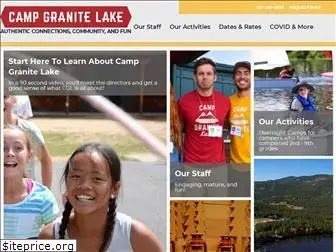 campgranitelake.com