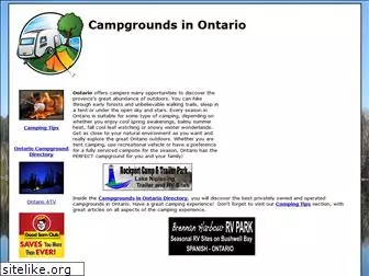 campgroundsontario.net