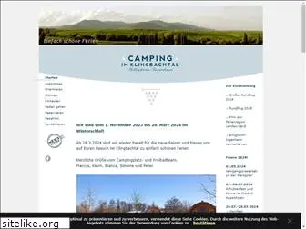 camping-klingbachtal.de