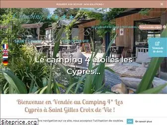 camping-lescypres85.com