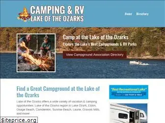 campingatlakeoftheozarks.com