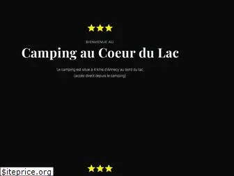 campingaucoeurdulac.com