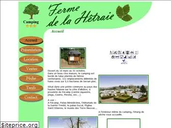 campinglahetraie.com