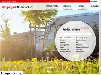 campingland-niedersachsen.de