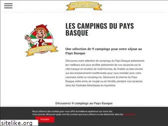 campingspaysbasque.com