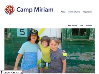 campmiriam.org