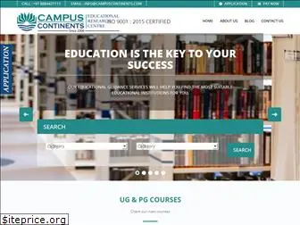 campuscontinents.com