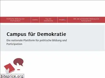 www.campusdemokratie.ch