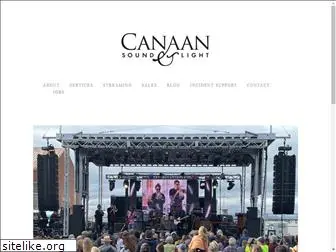 canaansoundandlight.com