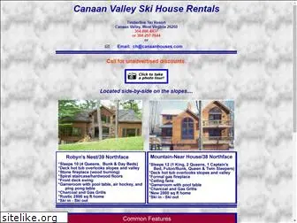 canaanvalleyhouses.com