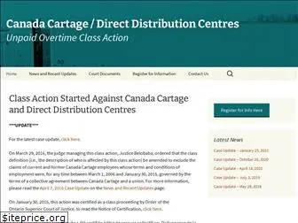 canadacartageclassaction.com