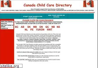 canadachildcaredirectory.com