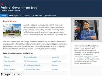 canadagovernmentjobs.ca