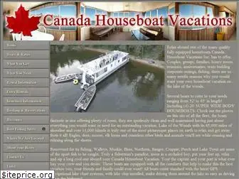 canadahouseboatrentals.com