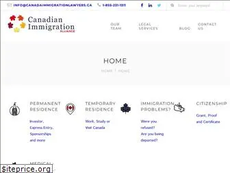canadaimmigrationlawyers.ca
