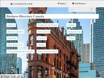 canadainf.com