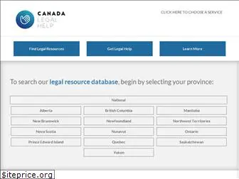 canadalegalhelp.com