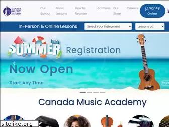 canadamusicacademy.ca