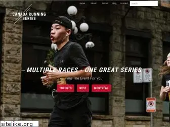 canadarunningseries.com