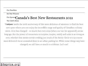 canadasbestnewrestaurants.com