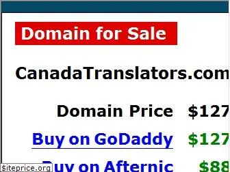 canadatranslators.com